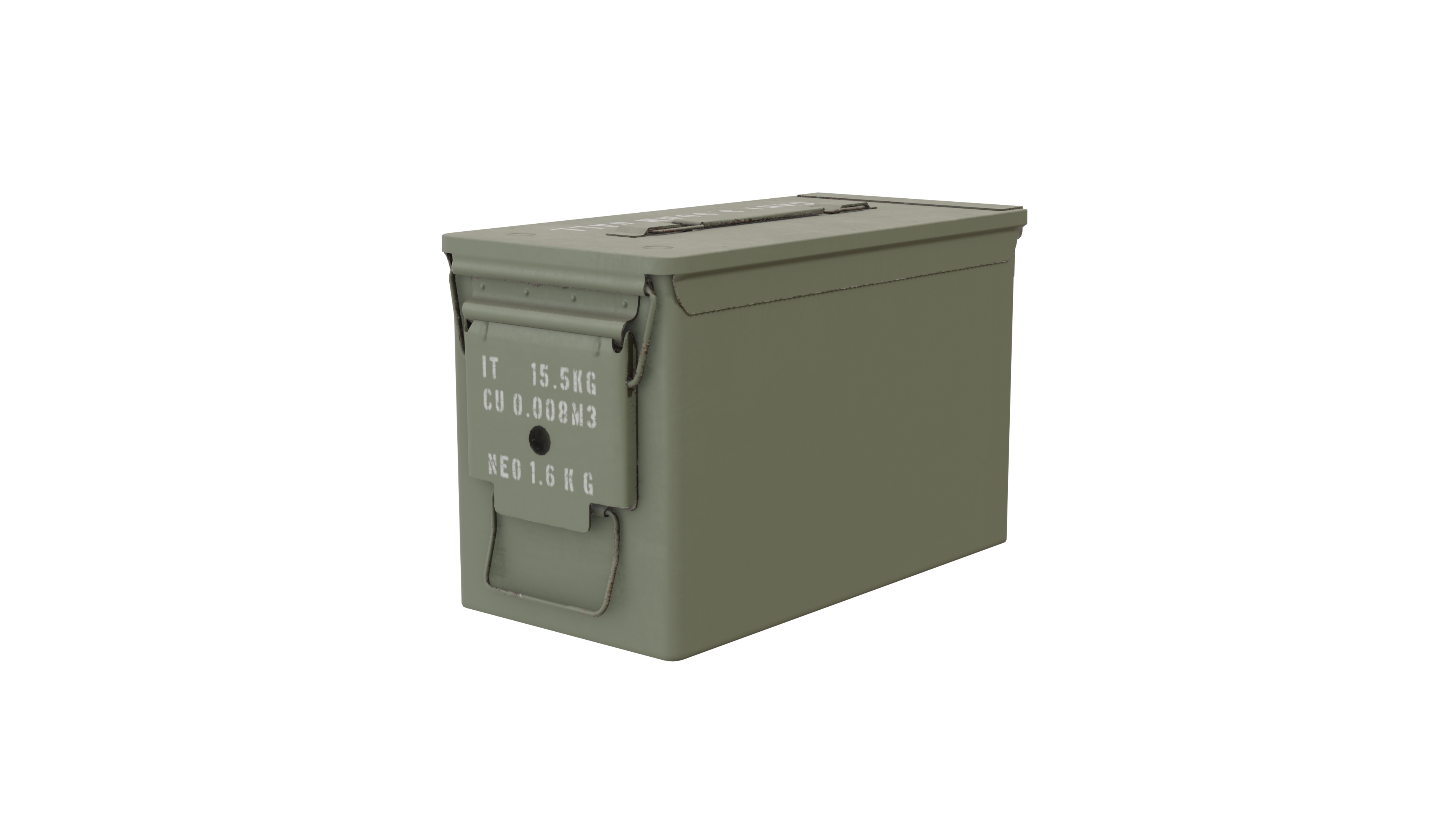 Military Ammo Box 3D Model BBD3D