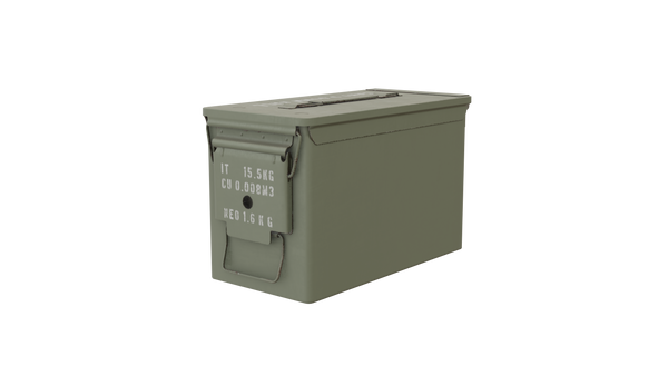 Military Ammo Box 3D Model - BlackBladeDesign