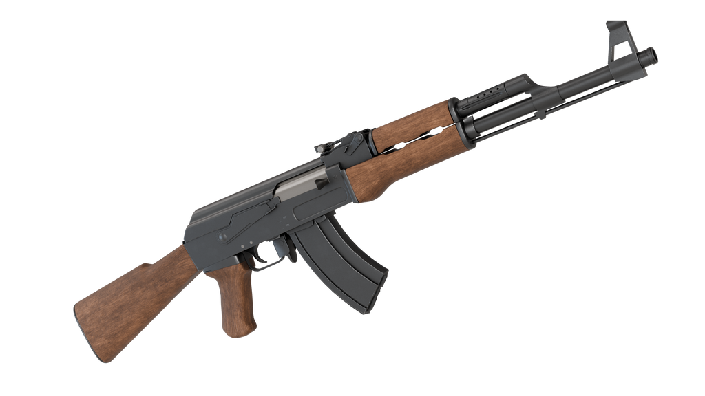 Game-Ready AK47 Type 3 3D model BlackBladeDesign