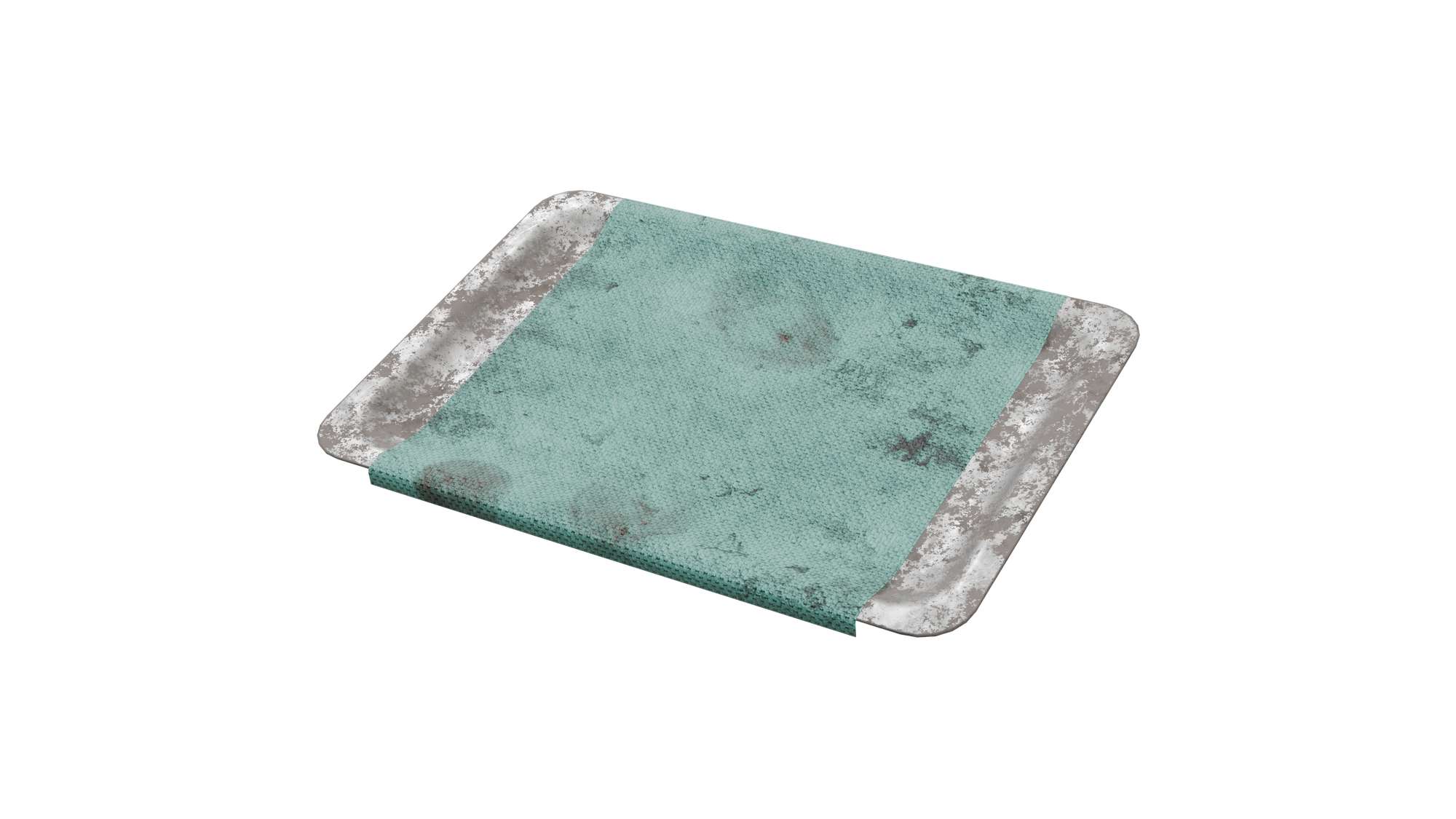 Dirty Surgery Instrument Tray 3D Model - BlackBladeDesign