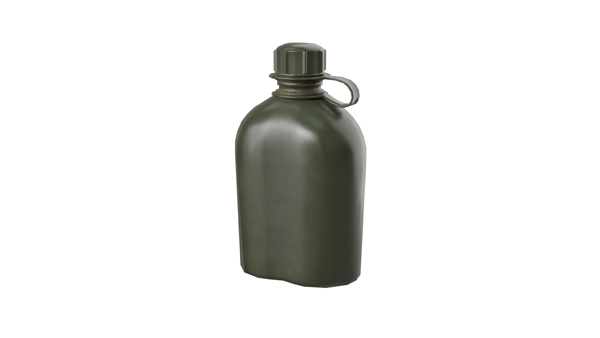 Military Canteen 3D Model – Game Ready PBR Asset BlackBladeDesign