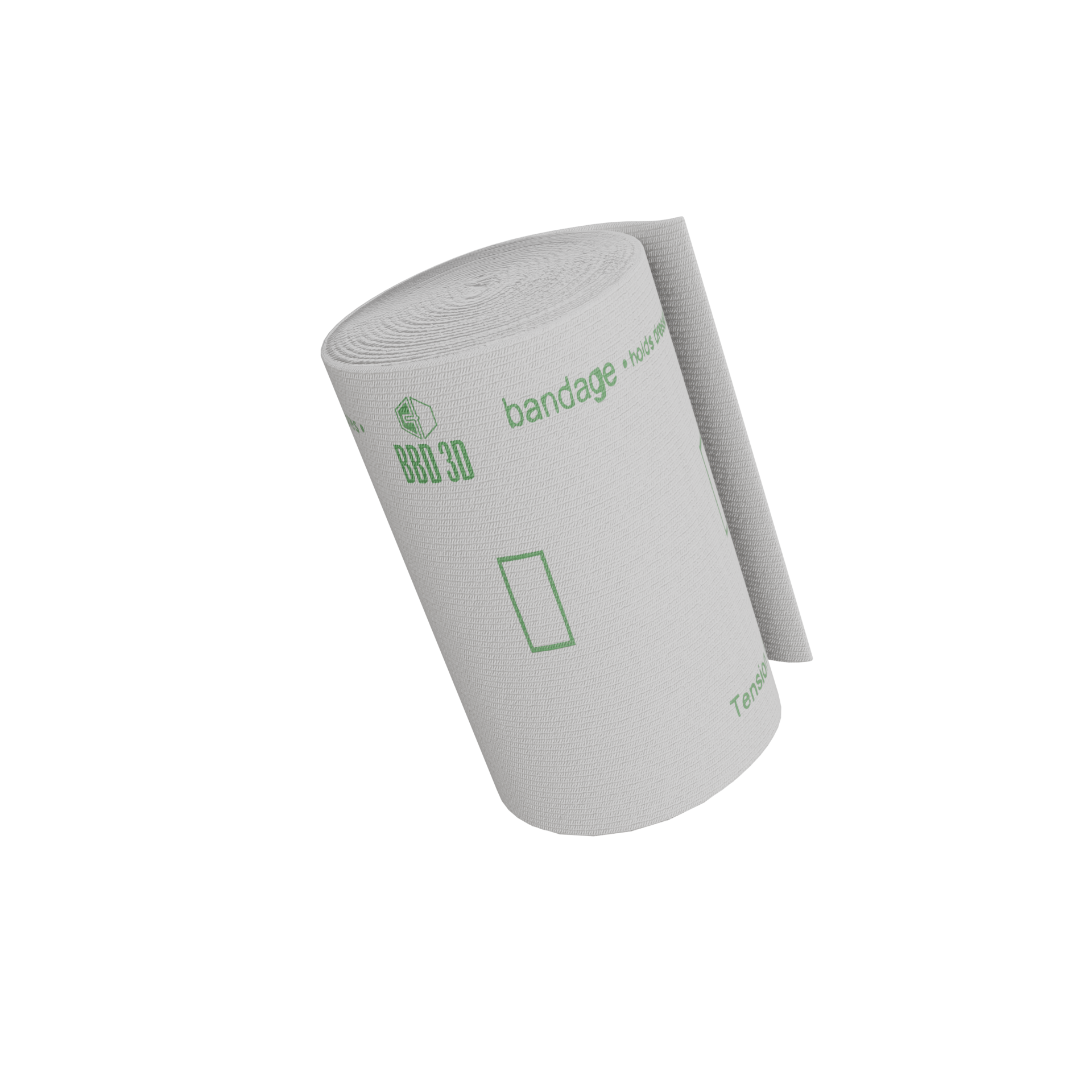 Pressure Bandage 3D Model BlackBladeDesign