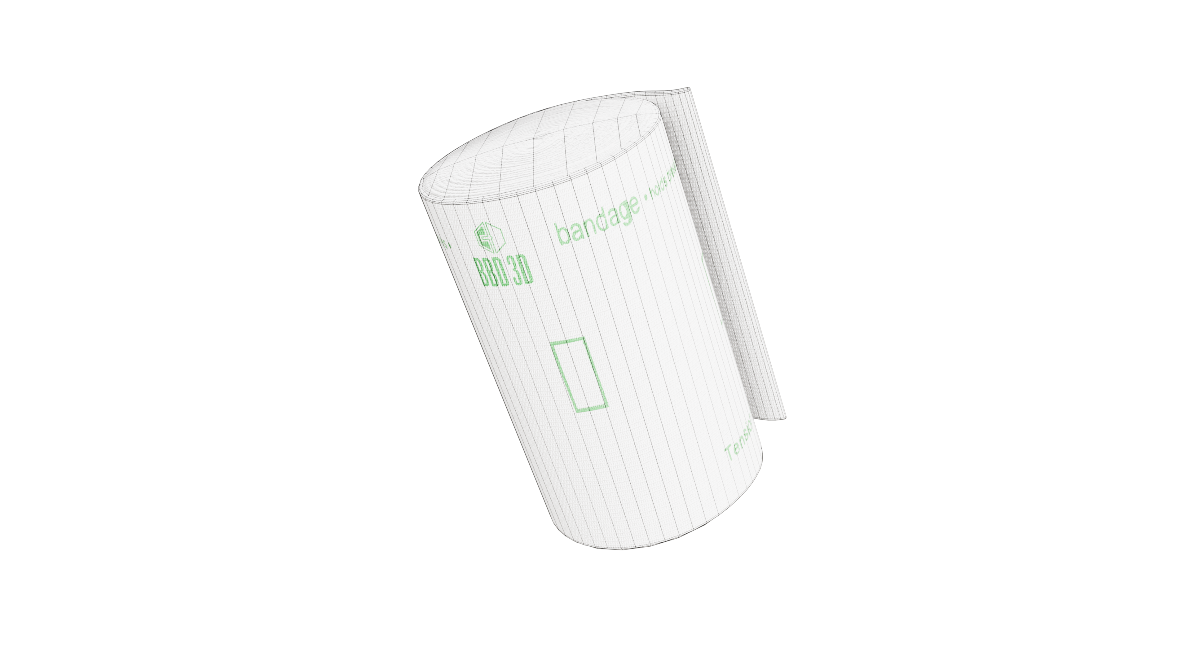 Pressure Bandage 3D Model BlackBladeDesign