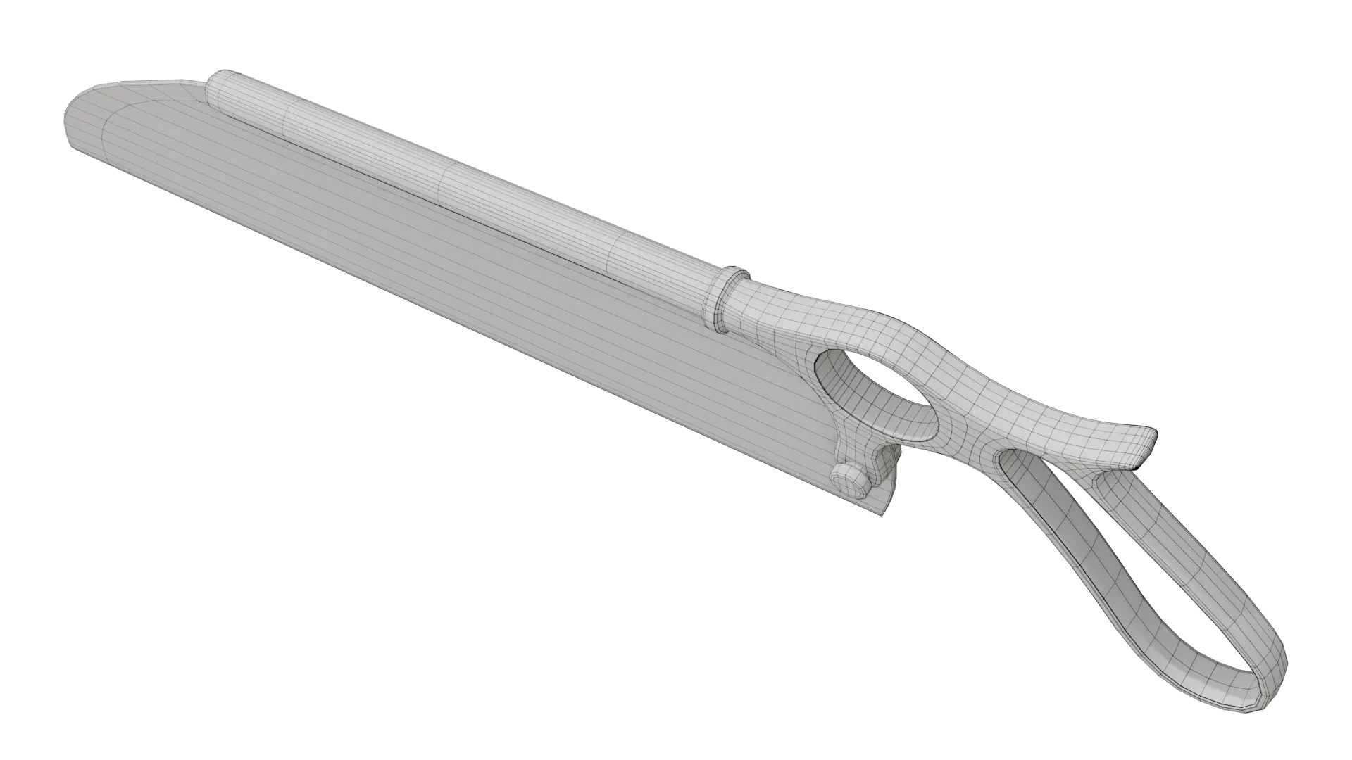 Bloody Bone Saw 3D Model - BlackBladeDesign