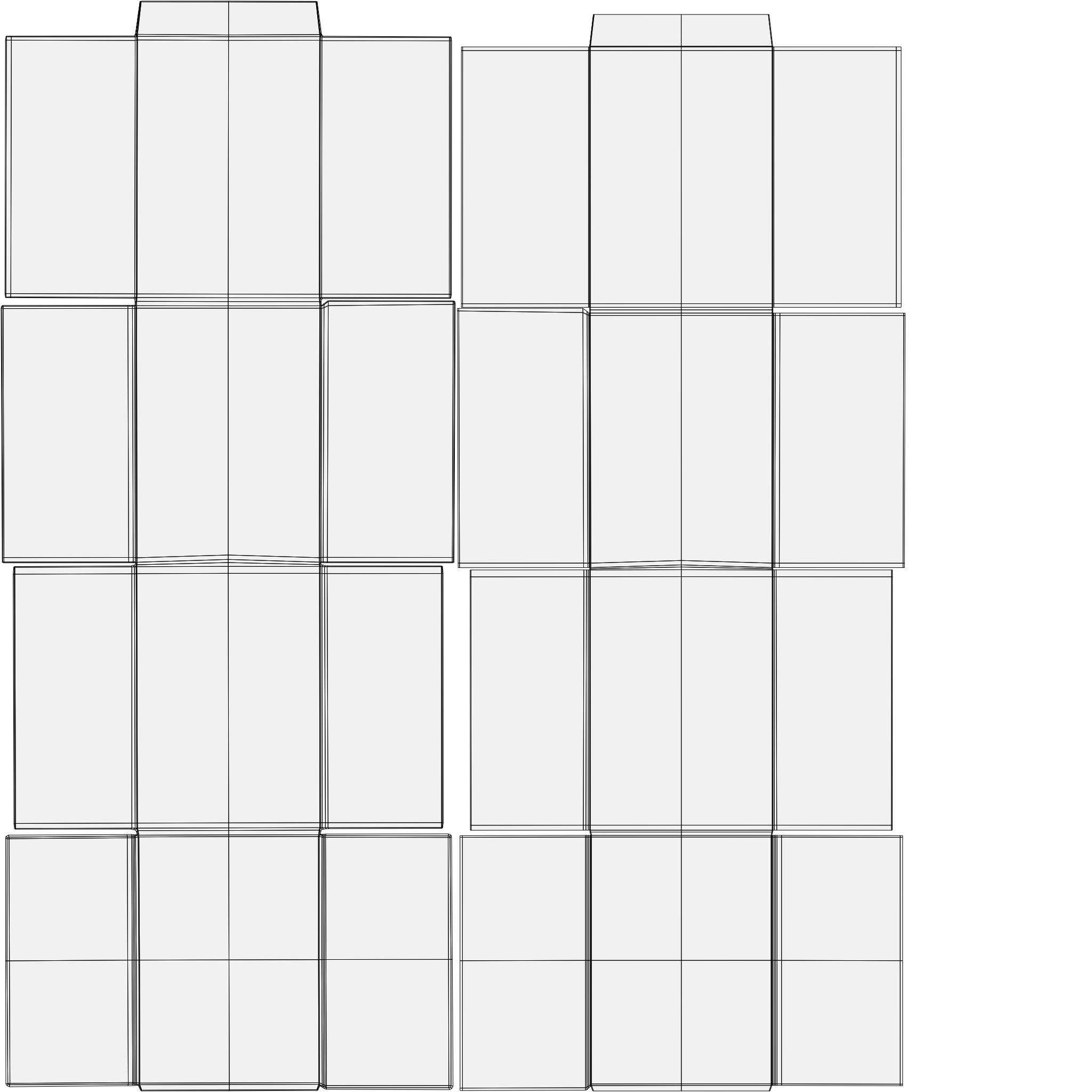 Game-Ready Cardboard Box 3D Model BlackBladeDesign